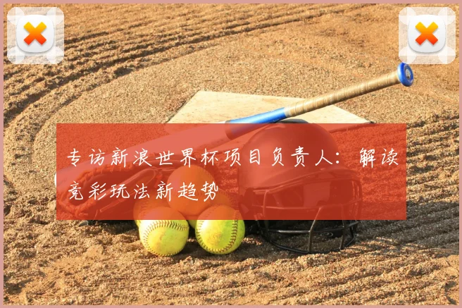 专访新浪世界杯项目负责人：解读竞彩玩法新趋势