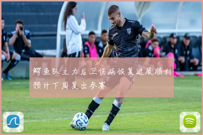 鳄鱼队主力后卫伤病恢复进展顺利预计下周复出参赛