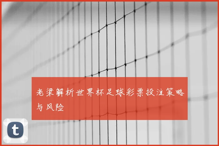 老梁解析世界杯足球彩票投注策略与风险