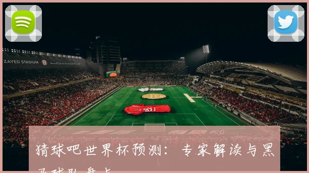 猜球吧世界杯预测：专家解读与黑马球队盘点